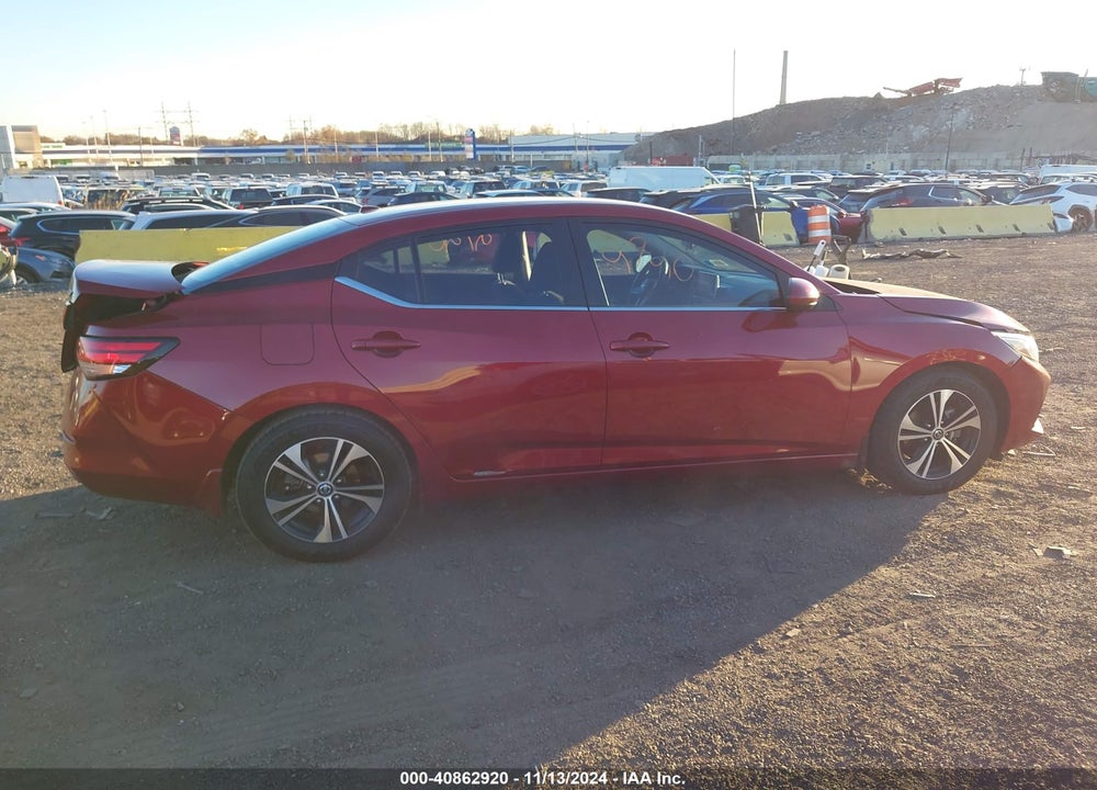 2021 NISSAN SENTRA SV XTRONIC CVT VIN: 3N1AB8CV9MY319500