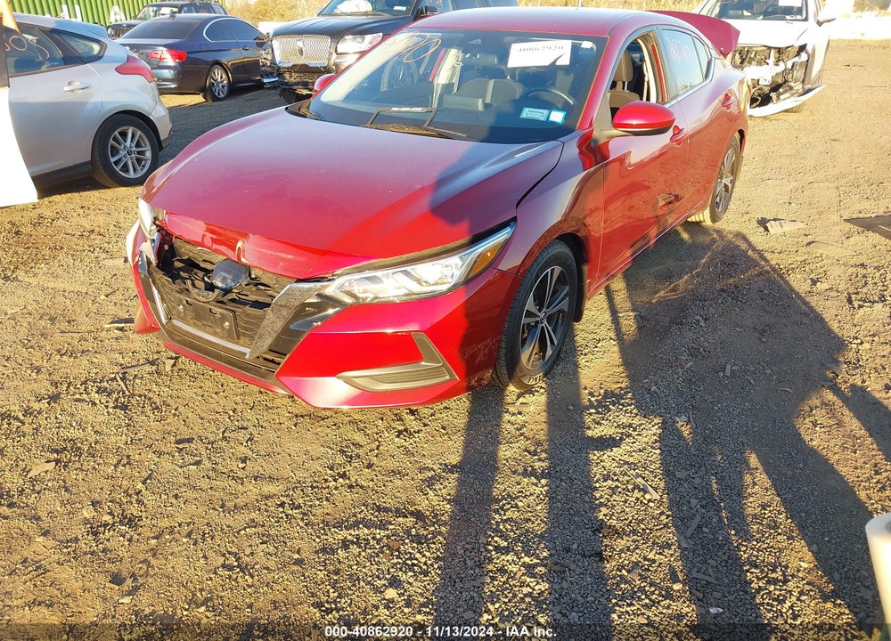 2021 NISSAN SENTRA SV XTRONIC CVT VIN: 3N1AB8CV9MY319500
