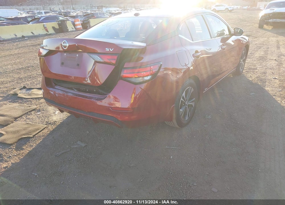 2021 NISSAN SENTRA SV XTRONIC CVT VIN: 3N1AB8CV9MY319500