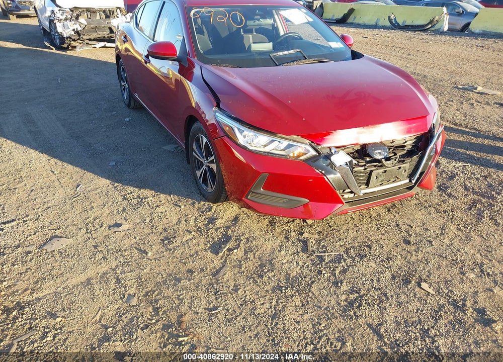 2021 NISSAN SENTRA SV XTRONIC CVT VIN: 3N1AB8CV9MY319500