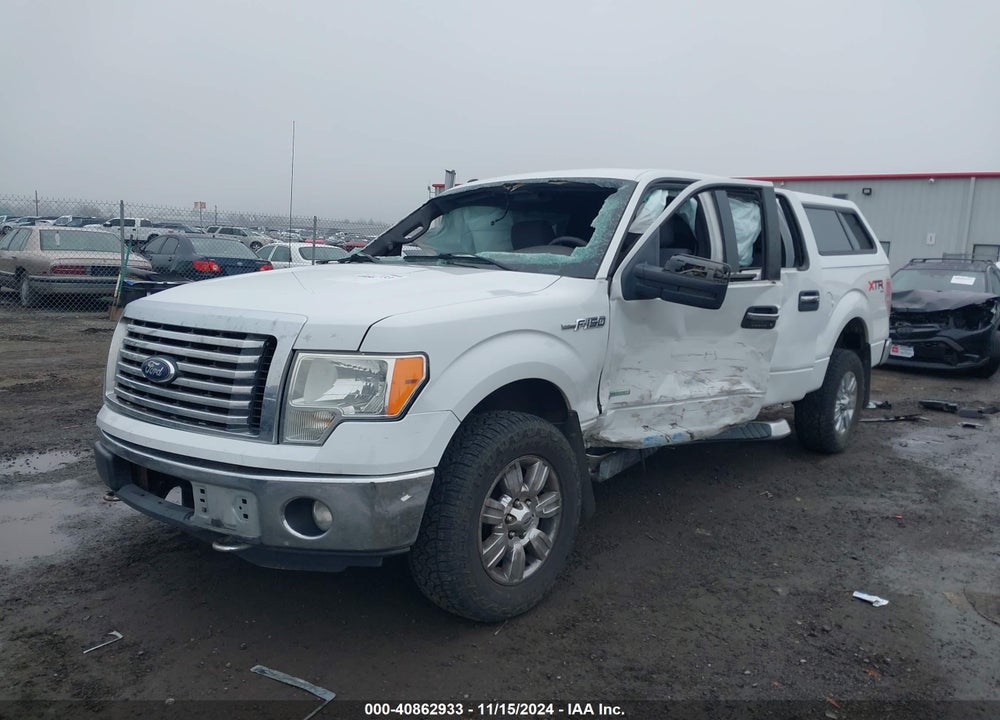 2012 FORD F-150 XLT VIN: 1FTFW1ET5CFB89599