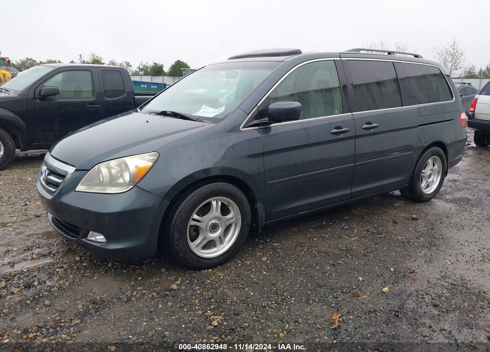 2006 HONDA ODYSSEY TOURING VIN: 5FNRL38886B076361
