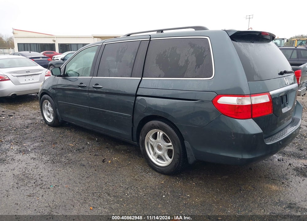 2006 HONDA ODYSSEY TOURING VIN: 5FNRL38886B076361