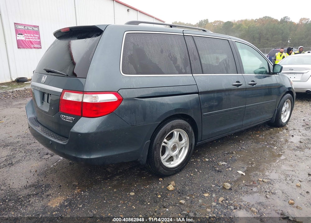 2006 HONDA ODYSSEY TOURING VIN: 5FNRL38886B076361