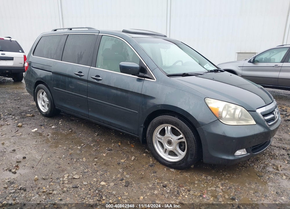 2006 HONDA ODYSSEY TOURING VIN: 5FNRL38886B076361