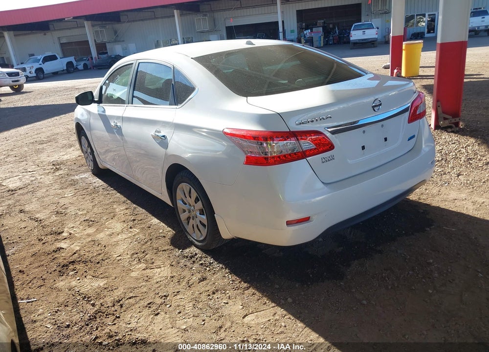 2014 NISSAN SENTRA SV VIN: 3N1AB7AP0EY309812