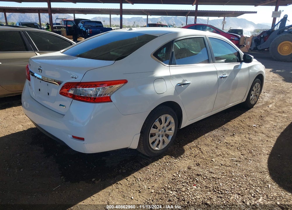 2014 NISSAN SENTRA SV VIN: 3N1AB7AP0EY309812