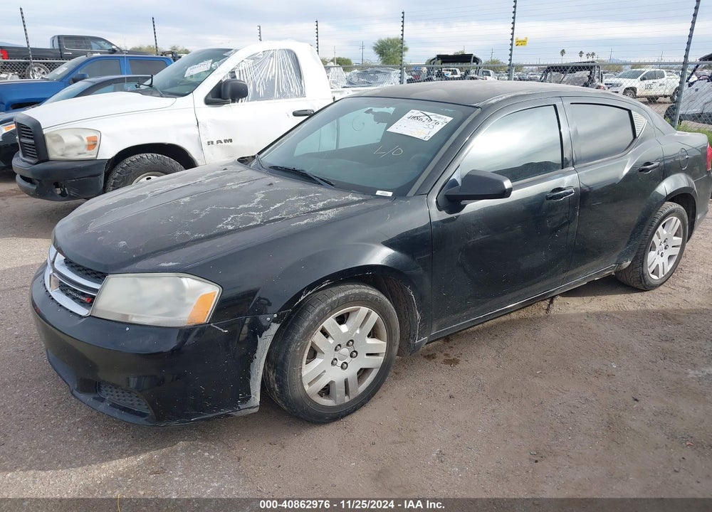 2014 DODGE AVENGER SE VIN: 1C3CDZAB1EN149795