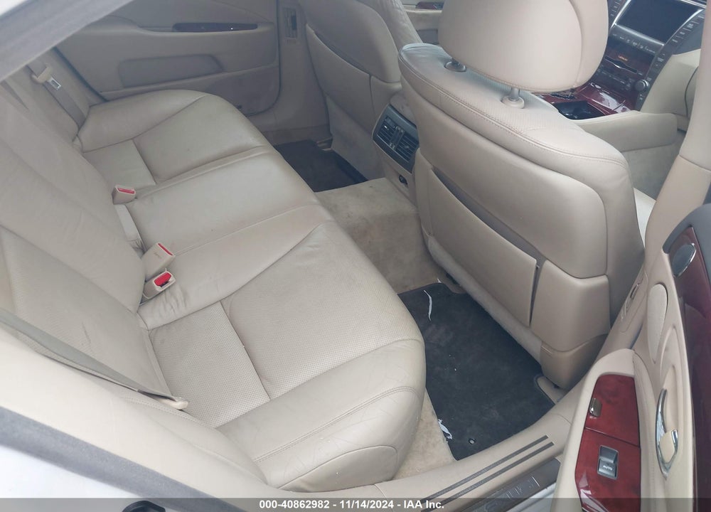 2009 LEXUS LS 460 VIN: JTHBL46F495090237