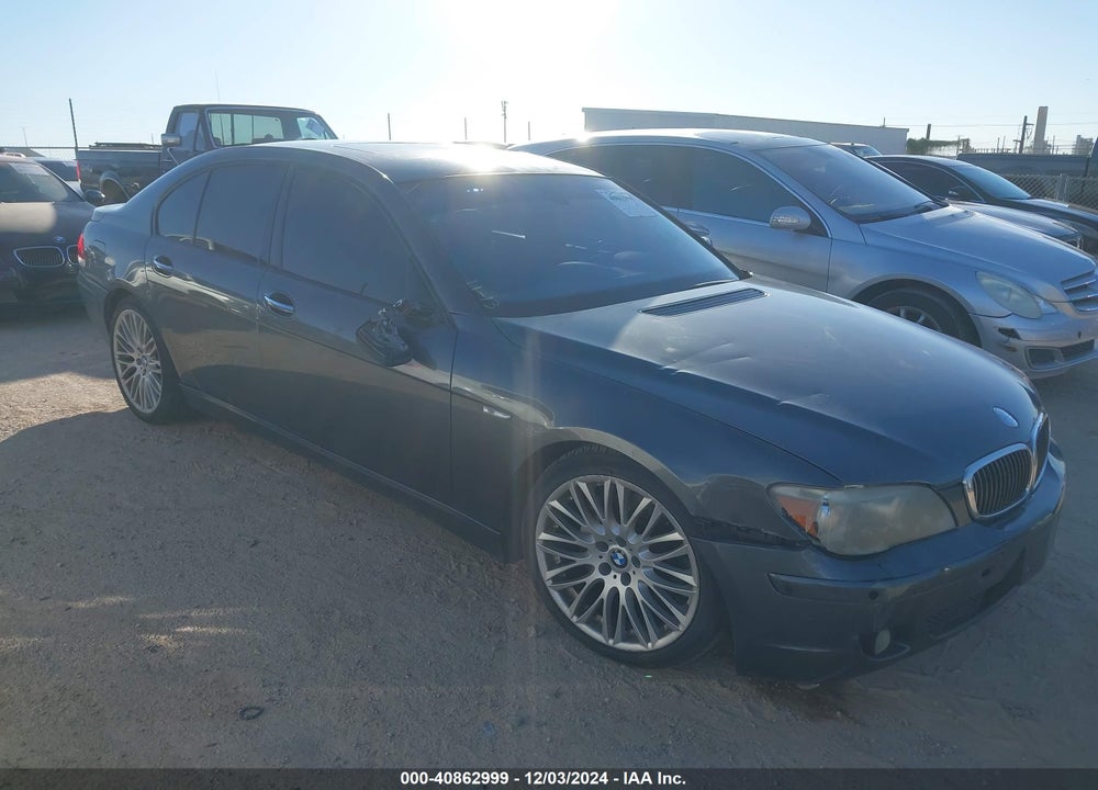 2007 BMW 750I VIN: WBAHL83547DT10586