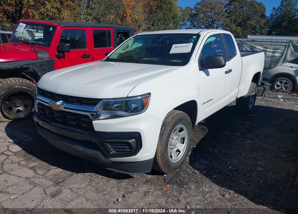 2021 CHEVROLET COLORADO 2WD LONG BOX WT VIN: 1GCHSBEA0M1106085