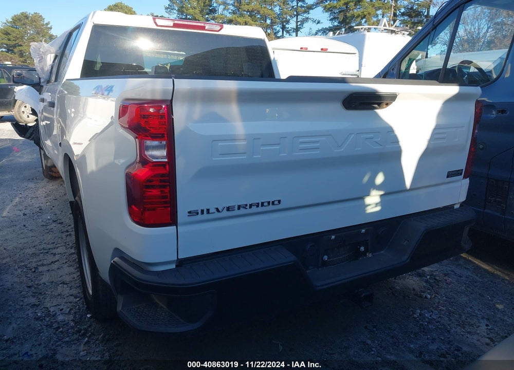 2023 CHEVROLET SILVERADO 1500 4WD SHORT BED WT VIN: 1GCPDAEK7PZ203847