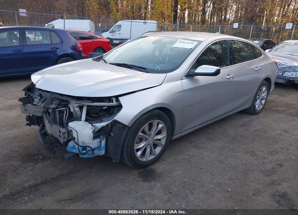 2021 CHEVROLET MALIBU FWD LT VIN: 1G1ZD5ST4MF072380