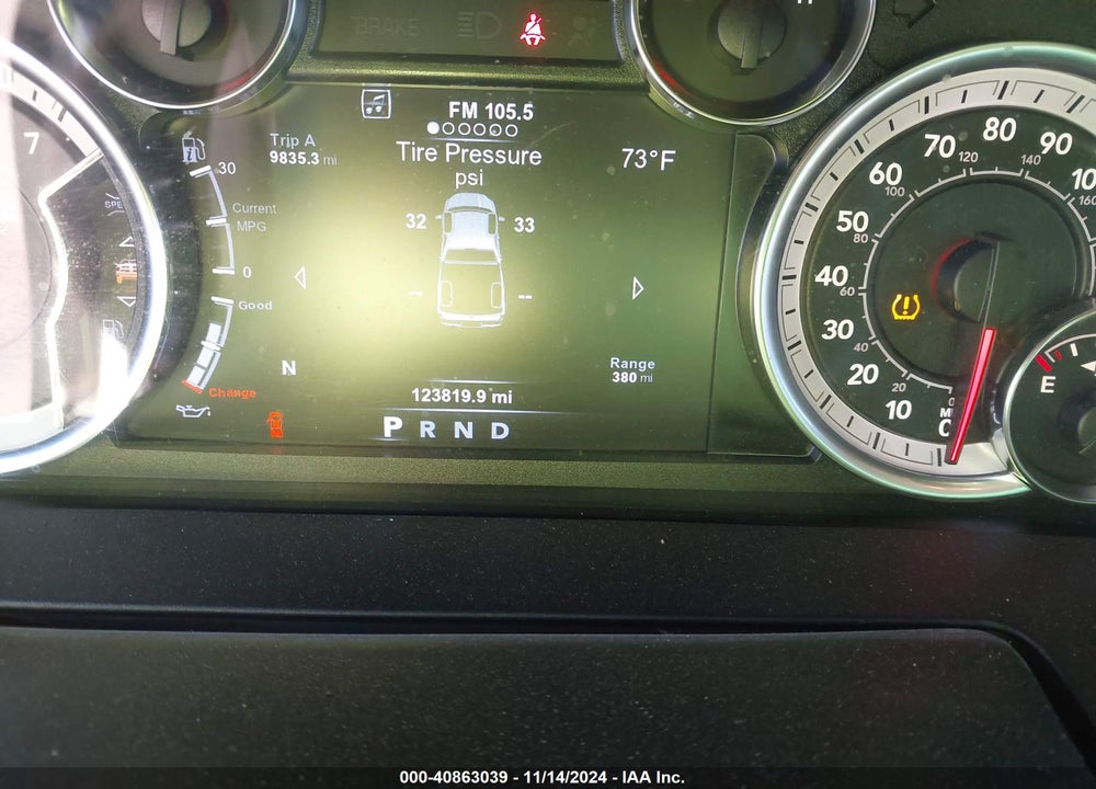 2019 RAM 1500 CLASSIC BIG HORN 4X4 5'7 BOX VIN: 1C6RR7LT3KS520736