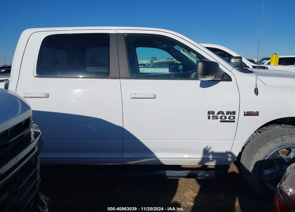 2019 RAM 1500 CLASSIC BIG HORN 4X4 5'7 BOX VIN: 1C6RR7LT3KS520736