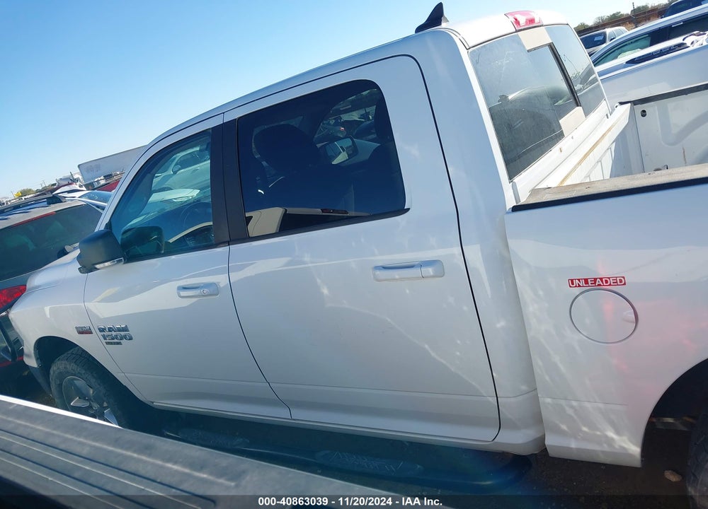 2019 RAM 1500 CLASSIC BIG HORN 4X4 5'7 BOX VIN: 1C6RR7LT3KS520736