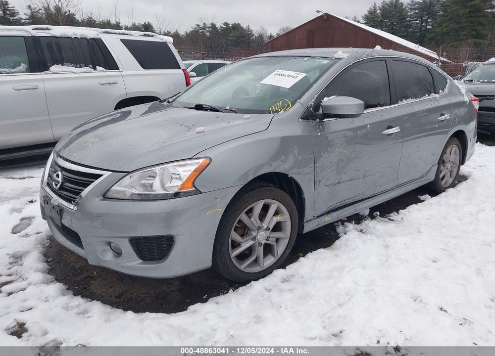 2014 NISSAN SENTRA SR VIN: 3N1AB7AP9EY222586