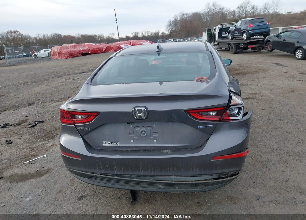2022 HONDA INSIGHT EX VIN: 19XZE4F51NE010716