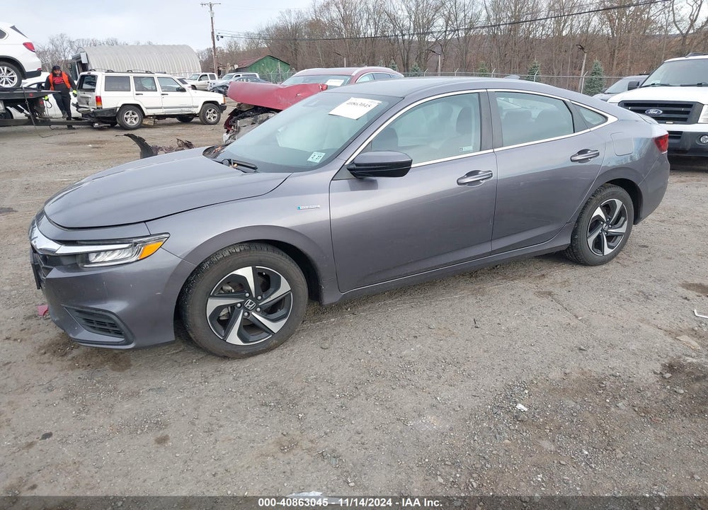 2022 HONDA INSIGHT EX VIN: 19XZE4F51NE010716