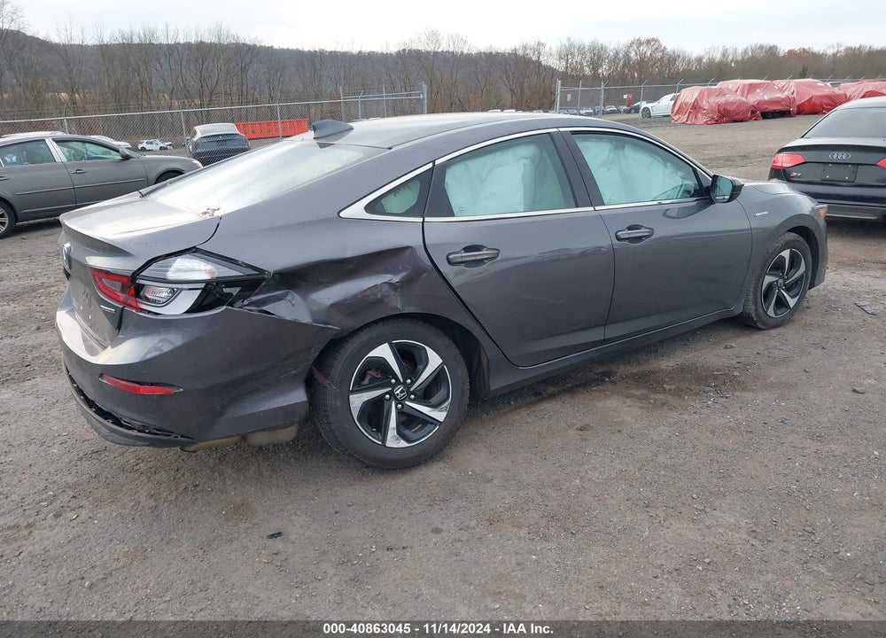 2022 HONDA INSIGHT EX VIN: 19XZE4F51NE010716