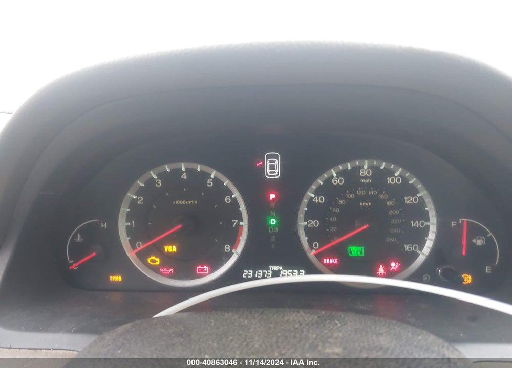 2009 HONDA ACCORD 2.4 EX-L VIN: 1HGCP26899A065956