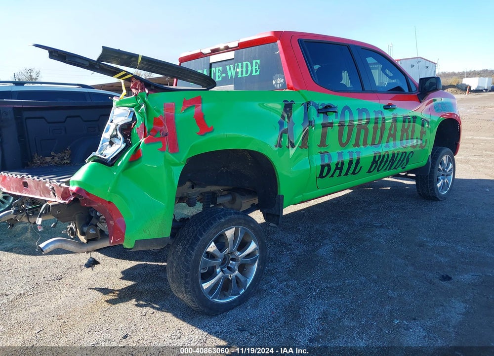2024 CHEVROLET SILVERADO 1500 4WD SHORT BED RST VIN: 1GCUDEED2RZ131566