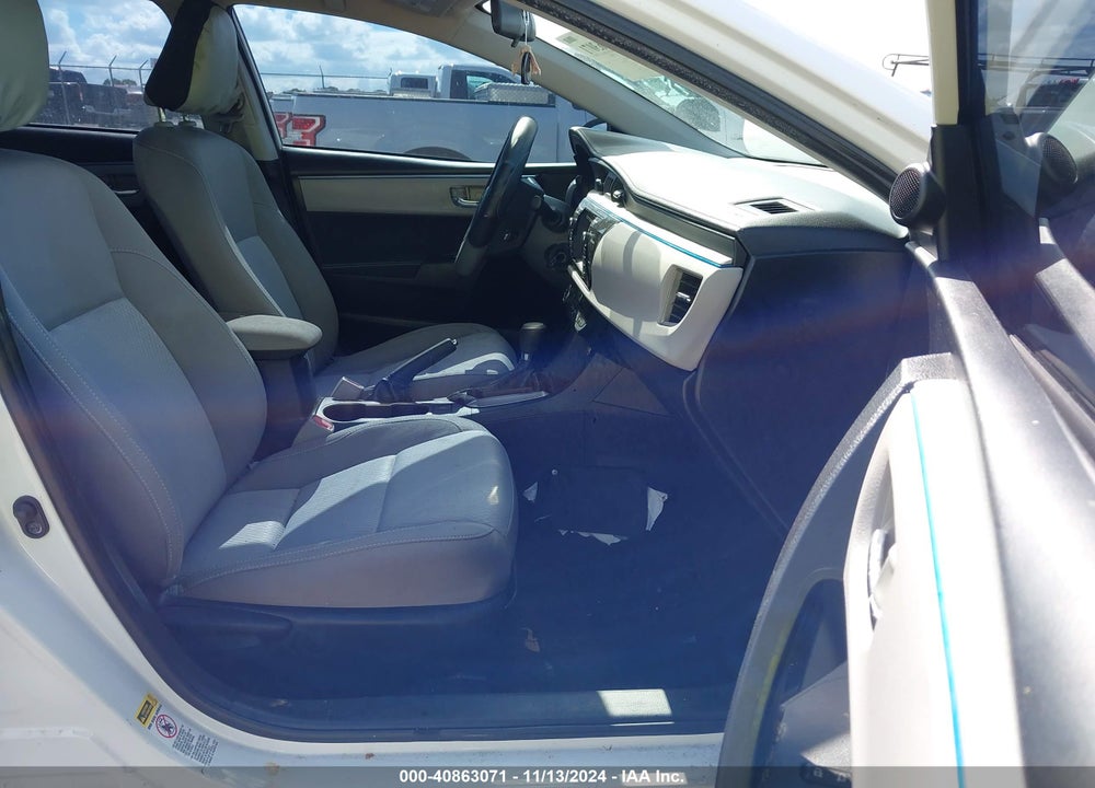 2016 TOYOTA COROLLA LE VIN: 5YFBURHE0GP527456