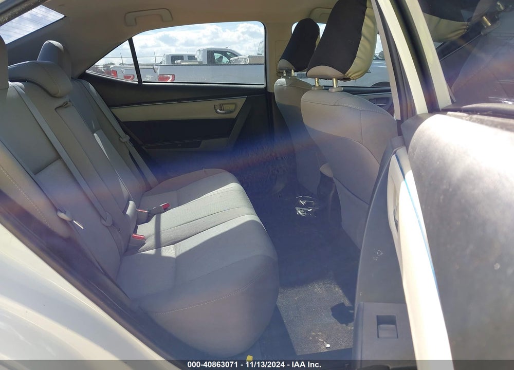 2016 TOYOTA COROLLA LE VIN: 5YFBURHE0GP527456