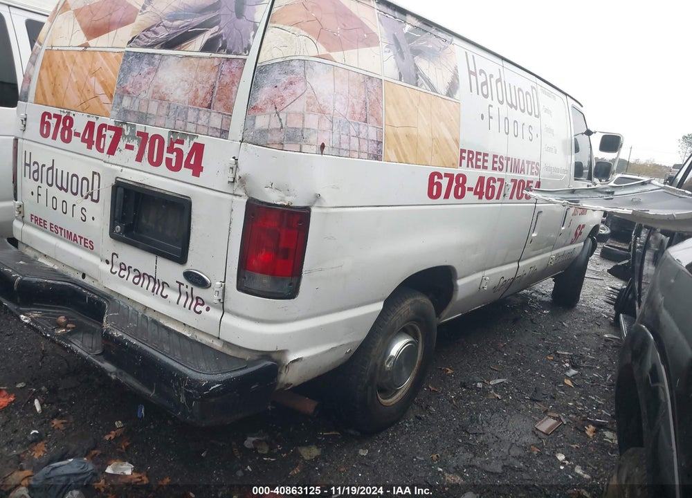 2004 FORD E-250 COMMERCIAL/RECREATIONAL VIN: 1FTNE24W94HA39002