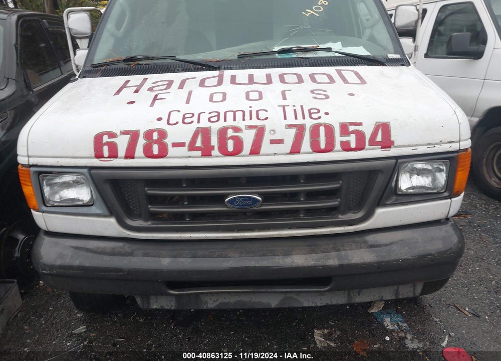 2004 FORD E-250 COMMERCIAL/RECREATIONAL VIN: 1FTNE24W94HA39002