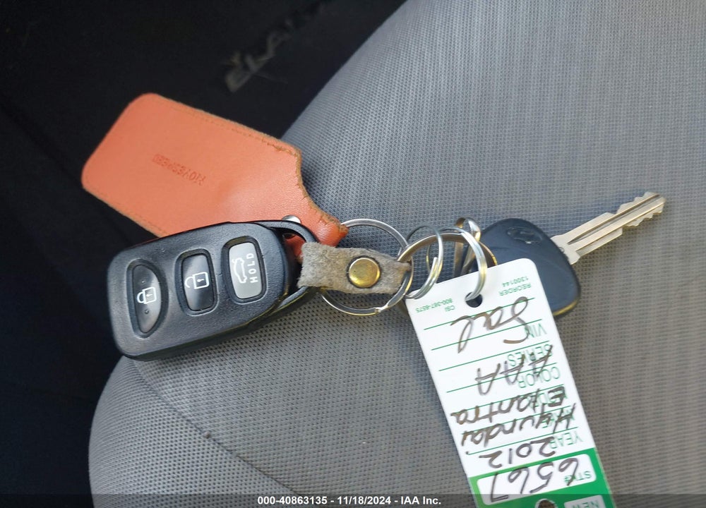 2012 HYUNDAI ELANTRA GLS (ULSAN PLANT) VIN: KMHDH4AE5CU190625