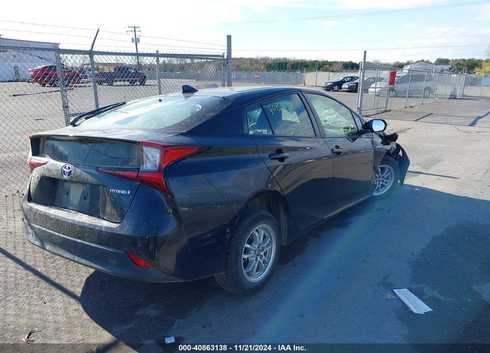 2019 TOYOTA PRIUS LE VIN: JTDKARFU9K3075656
