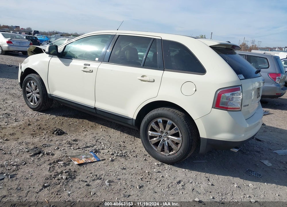 2007 FORD EDGE SEL PLUS VIN: 2FMDK39C97BA30838