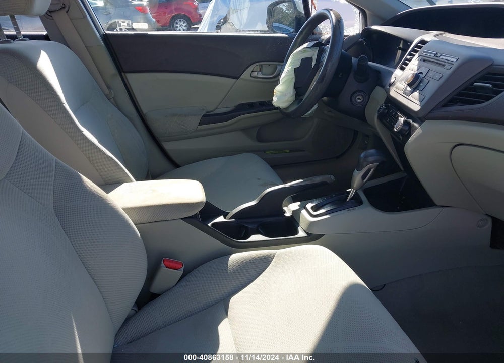 2012 HONDA CIVIC LX VIN: 19XFB2F57CE071713