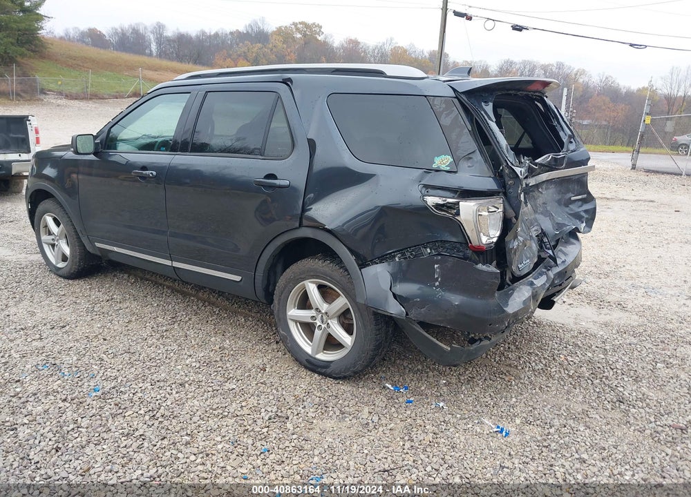2017 FORD EXPLORER XLT VIN: 1FM5K8DH4HGA78570