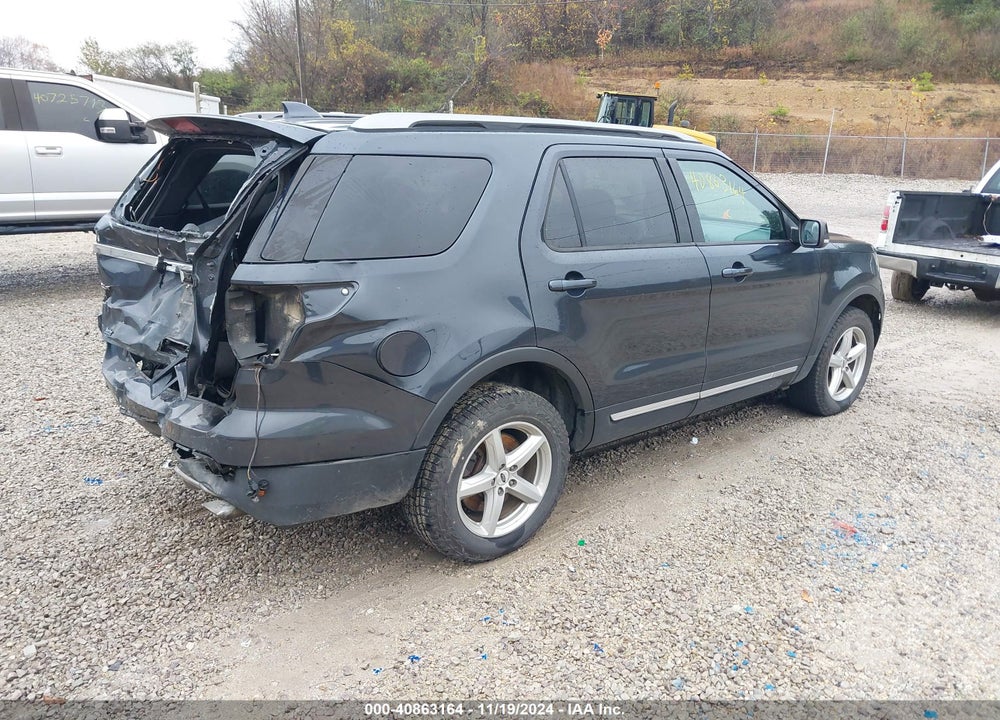 2017 FORD EXPLORER XLT VIN: 1FM5K8DH4HGA78570