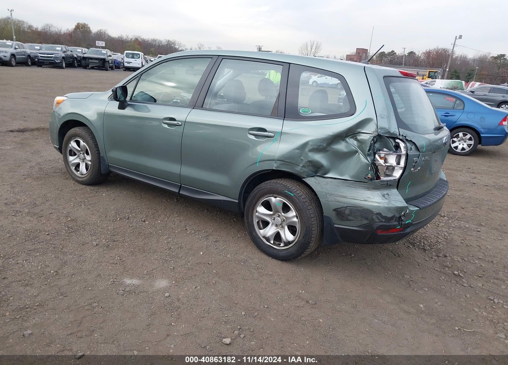 2015 SUBARU FORESTER 2.5I VIN: JF2SJAAC2FG529973