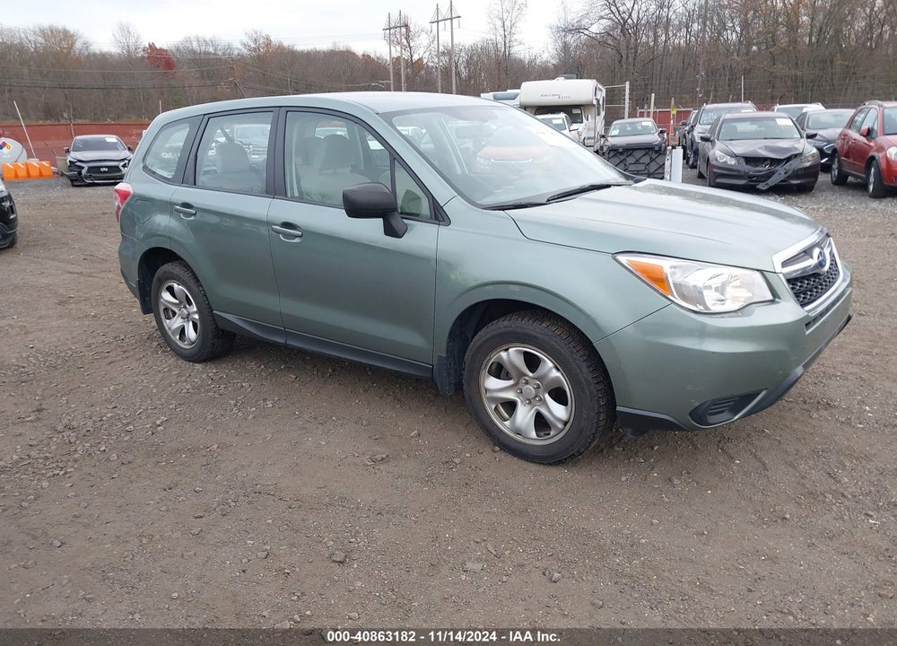 2015 SUBARU FORESTER 2.5I VIN: JF2SJAAC2FG529973