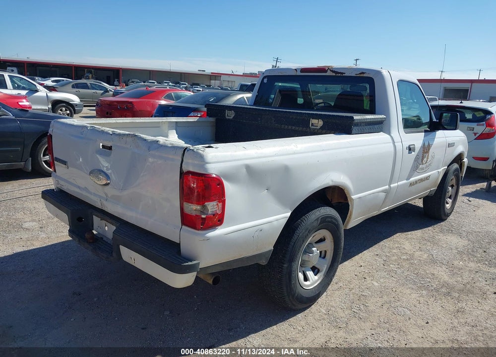 2008 FORD RANGER XL/XLT VIN: 1FTYR10D98PA56572