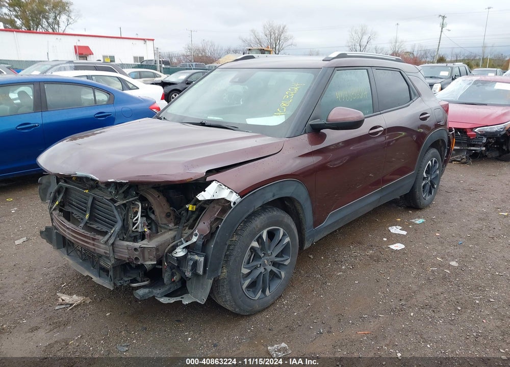 2022 CHEVROLET TRAILBLAZER FWD LT VIN: KL79MPS24NB132870