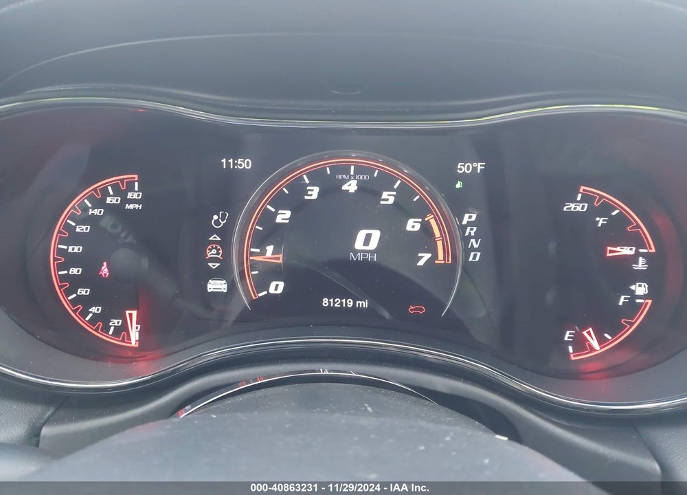 2018 DODGE DURANGO VIN: 1C4SDJGJ4JC409202