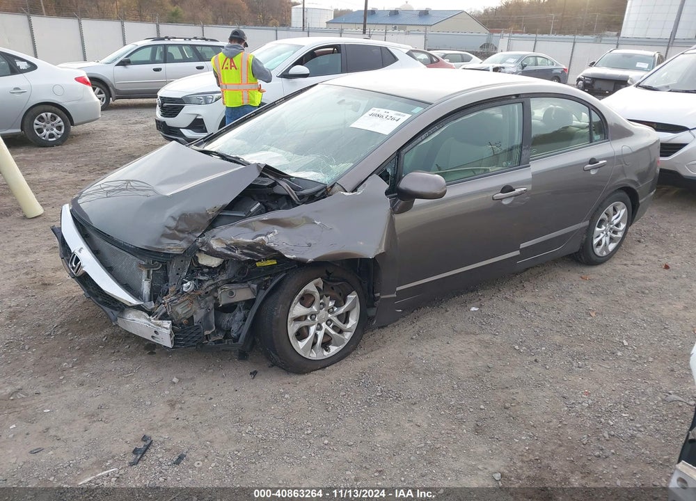 2009 HONDA CIVIC LX VIN: 1HGFA16589L027671