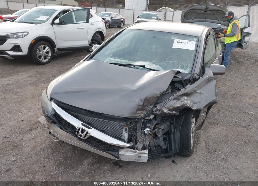 2009 HONDA CIVIC LX VIN: 1HGFA16589L027671
