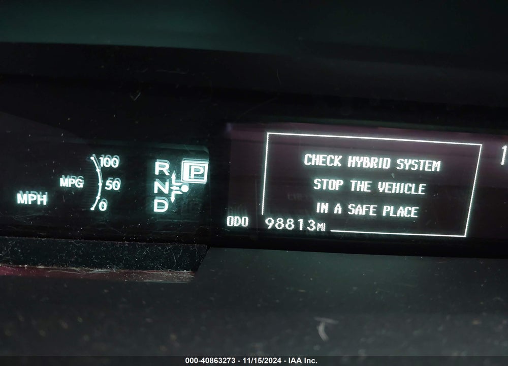 2012 TOYOTA PRIUS TWO VIN: JTDKN3DU1C1534129