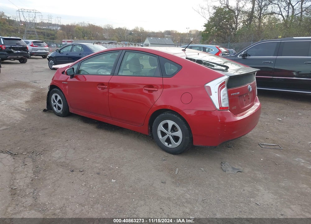 2012 TOYOTA PRIUS TWO VIN: JTDKN3DU1C1534129