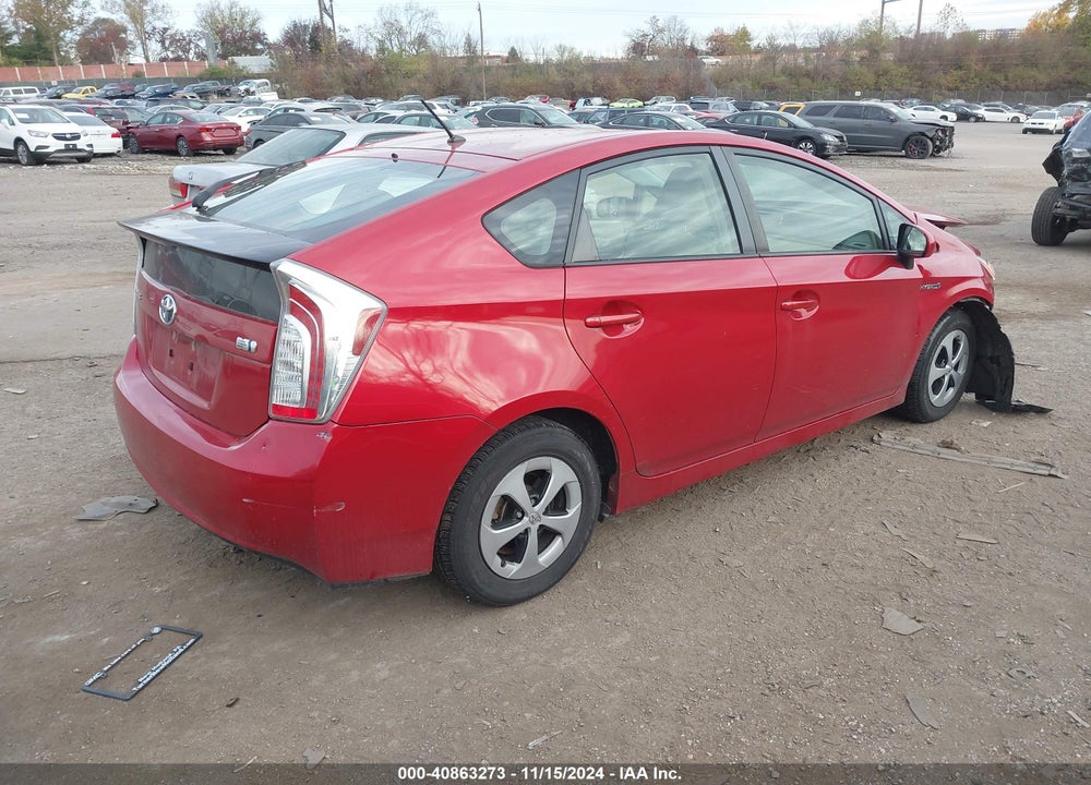 2012 TOYOTA PRIUS TWO VIN: JTDKN3DU1C1534129