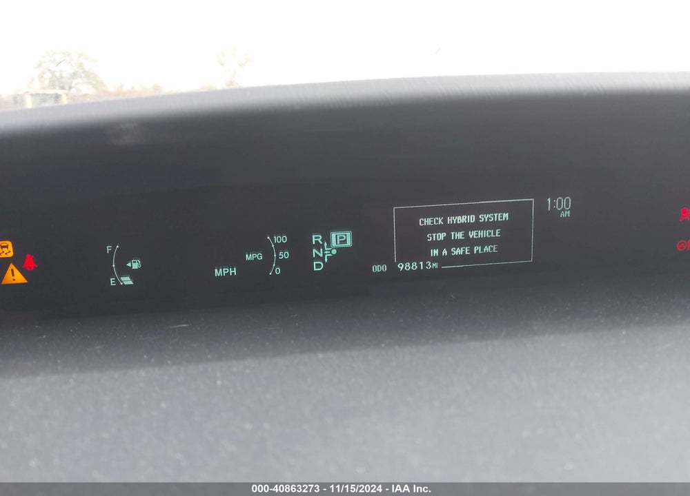 2012 TOYOTA PRIUS TWO VIN: JTDKN3DU1C1534129