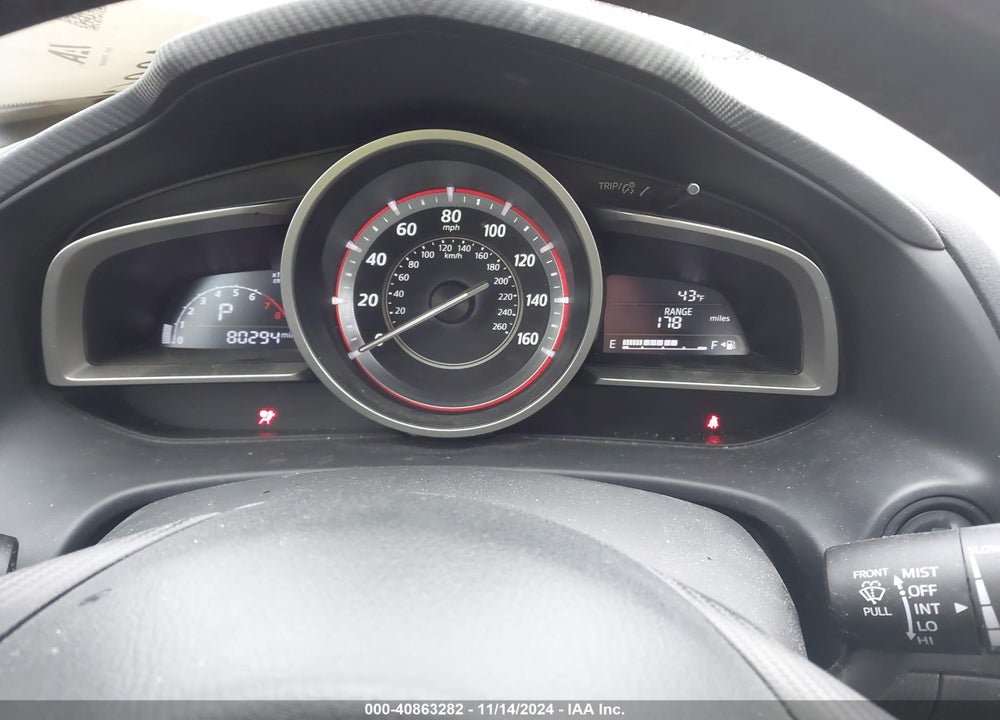 2015 MAZDA 3 I TOURING VIN: JM1BM1V72F1249279