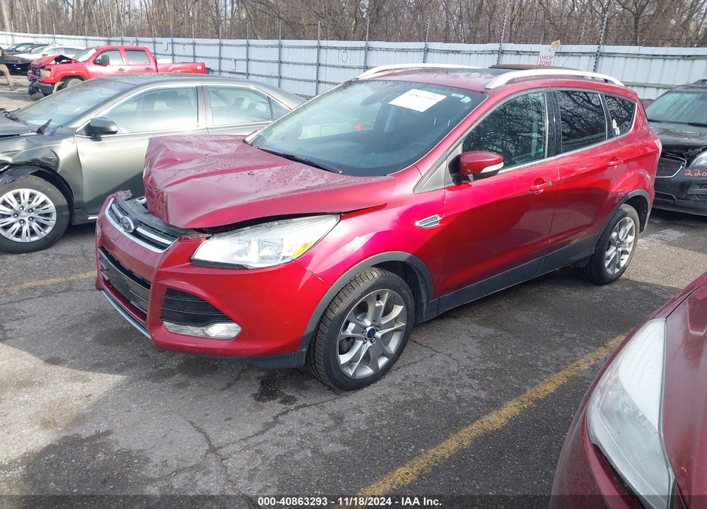 2014 FORD ESCAPE TITANIUM VIN: 1FMCU9J96EUD81982