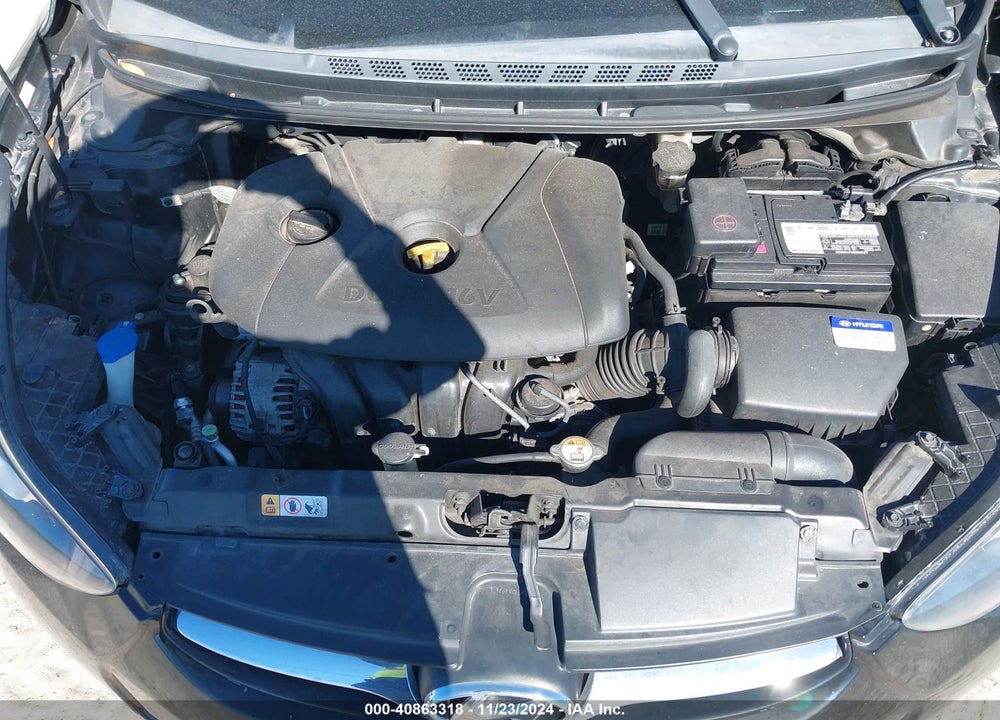 2013 HYUNDAI ELANTRA VIN: KMHDH4AE6DU716570